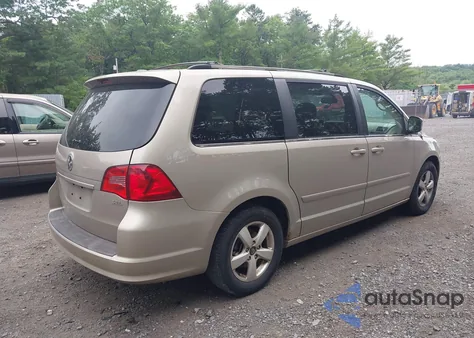2009 Volkswagen Routan Sel Premium из США, поврежденный, VIN 2V8HW64X89R598857